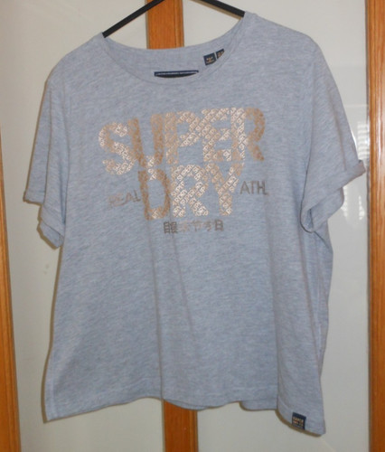 Superdry shirt grigia da - superdry, t-shirt