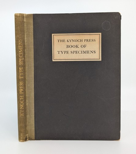 The kynoch press book - press, type