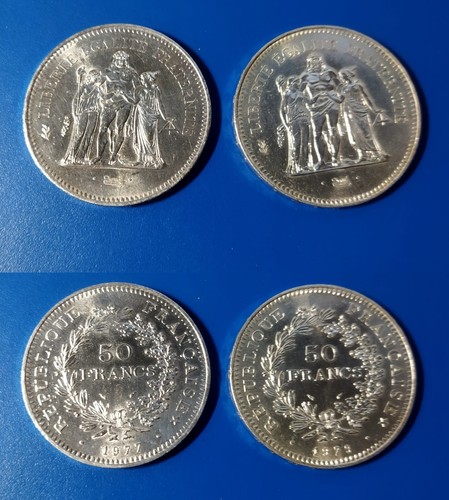 Lotto monete francia da - 2,