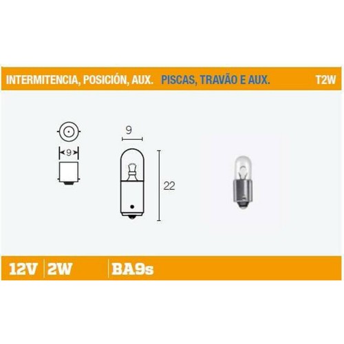 Lampada 12v per moto luce - 12v,