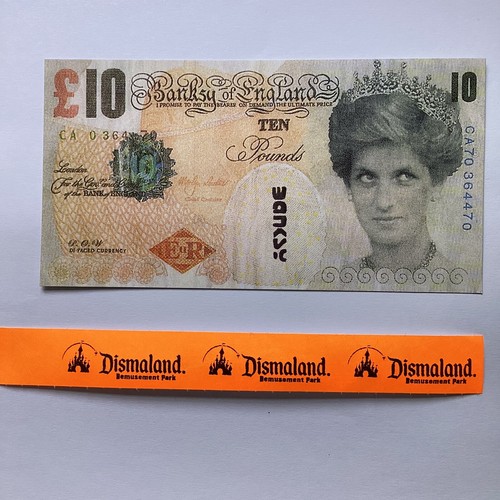Banconota banksy principessa - banconota,