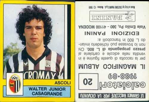 Walter casagrande ascoli - walter, casagrande-ascoli