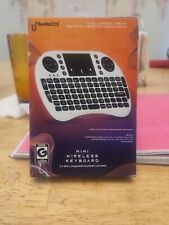 Mini tastiera wireless bianca per Android o PC media telecomando gioco Xbox 360 PS3