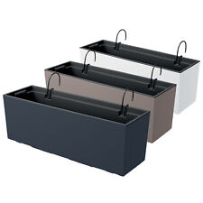 Vaso rettangolare Urbi Case W moderno liscio fioriera plastica