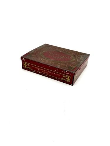 Scatola latta tabacco - scatola,