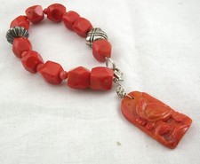 VINTAGE BRACCIALE IN CORALLO