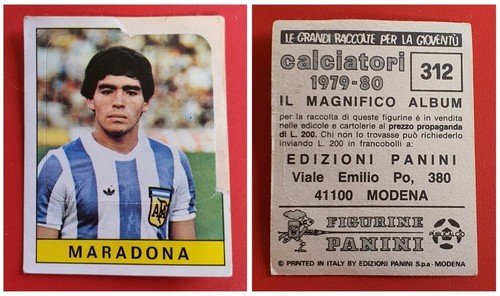 Figurina diego maradona - diego, n
