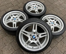 4 RUOTE ESTIVE ORIGINALI IN ALLUMINIO 18" BMW Z4 E85 SERIE 3 E46 STYLING 125 RUOTA LIBERA