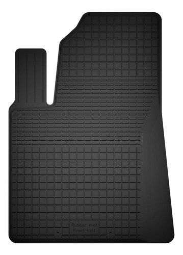 Tappetino gomma nero lato - in,