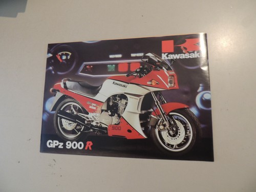 Brochure depliant kawasaki gpz - brochure,