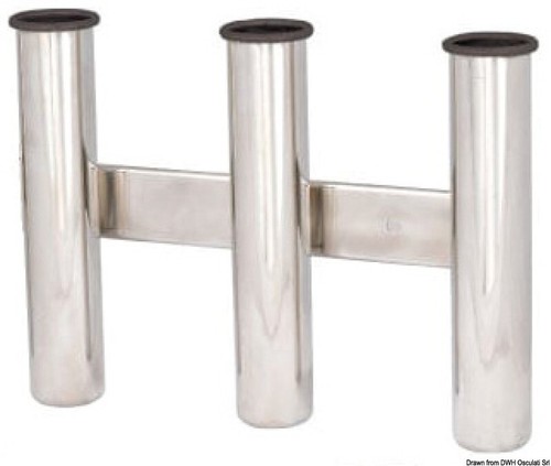 Portacanna inox aisi316 - portacanna,