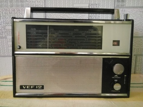 Vef transistor radio - vef,