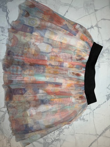 Gonna rete con stampa fendi - gonna,