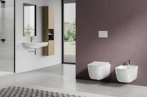 Rimless bidet mirto - bidet,