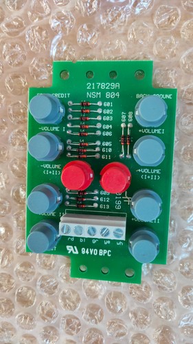 Nsm jukebox remote control pcb - nsm,