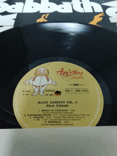 Black sabbath vol lp - black,