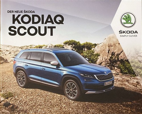 Skoda kodiaq scout - skoda, depliant