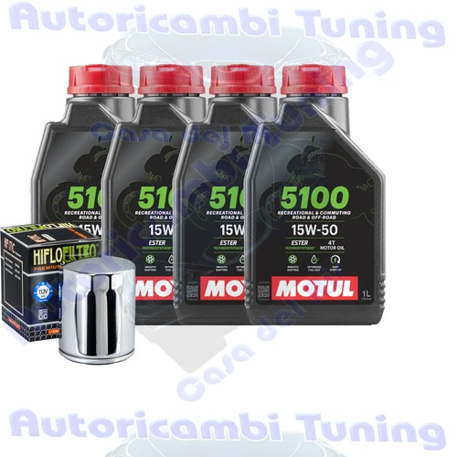 Kit tagliando olio motul 5100 - tagliando,