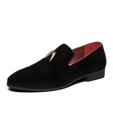 Scarpe da uomo slip-on nappe