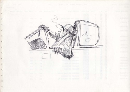 Disegno originale gipi - disegno,