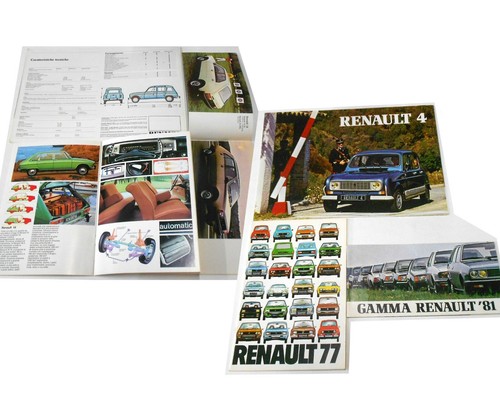 Renault depliant brochure - 3,
