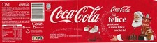Q1 - Etichetta Bottiglia COCA COLA Natale Santa Clause 2014