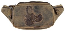 Echt Leder Gürteltasche