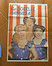  manifesto MUSICA TRASGENDER TRANS GAY RENZO ARBORE SORELLE BANDIERA DRAG QUEEN