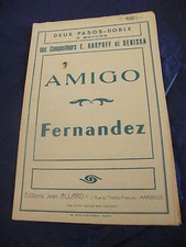 Partitura Amigo Fernandez