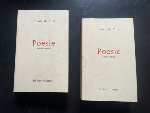 Poesie cesare titta ed - poesie,