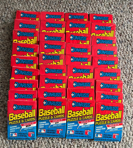 1989 donruss baseball - wax, pack