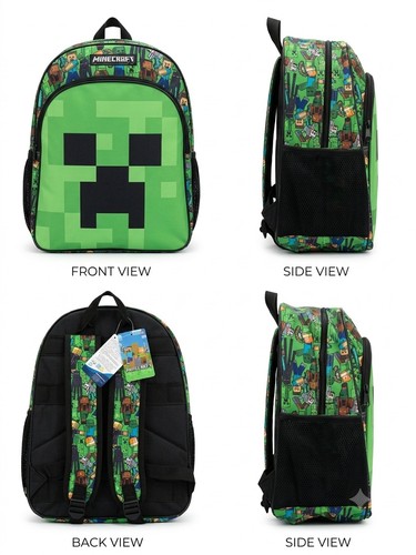 Zaino minecraft scuola - zaino,