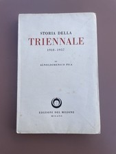 Libro storia della triennale prima edizione 