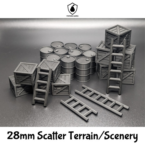 Casse barili wargaming - 28,