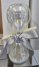 Confezione 6 Clessidra  bomboniera 25 Anniversario Di Matrimonio