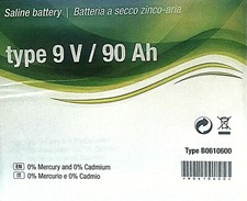 BATTERIA A SECCO ZINCO -