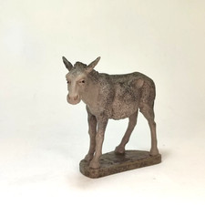 Statua Stalla Asinello Presepe
