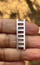 Scala religiosa indù in argento 925, scala verso il cielo, Swarg Ki Sidhi 3,3...