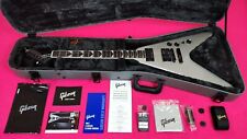 Gibson Dave Mustaine Flying V EXP Metallic Silver MINT!
