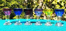 6 bellissimi bicchieri da
