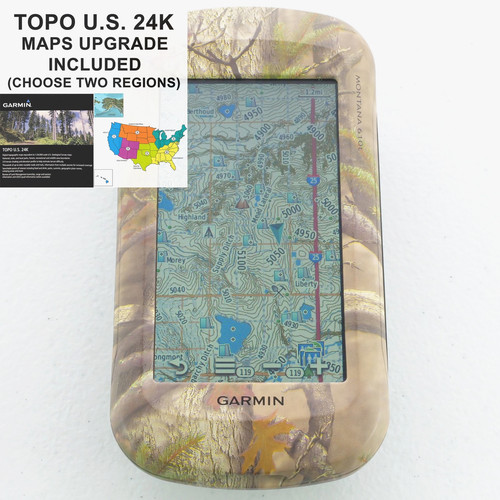 Garmin montana 610t gps - montana, w/