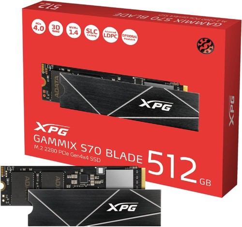 Ssd 512gb adata xpg gammix - 512gb,