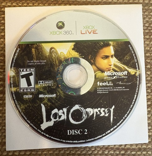Lost odyssey xbox 360 - odyssey, disco