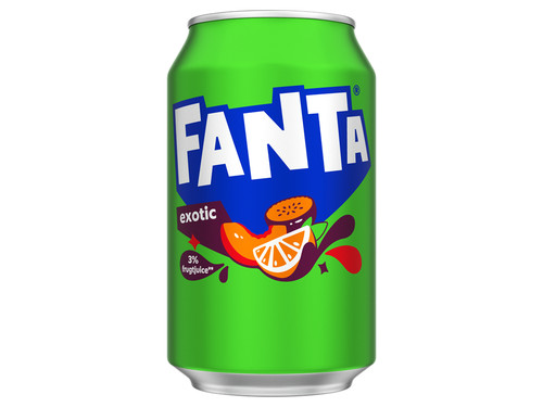 Fanta exotic 0 33 liter - fanta,