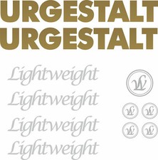 Adesivi telaio LIGHTWEIGHT Urgestalt Disc 2018