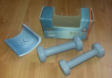 Coppia di manubri rivestiti in gomma - pesi da 0,5 kg