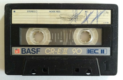 Musicassetta basf e - mc, cr-e