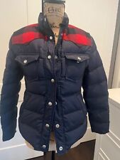 *Penfield* Giacca invernale donna Rockford Buffalo a quadri piumino S Navy I14