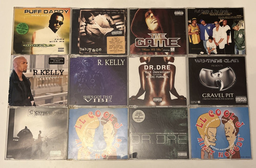 Hip hop rap artists cd - 12, x