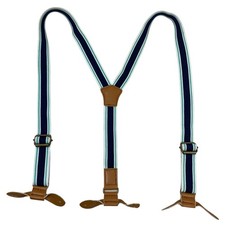 Bretelle VINTAGE in pelle con